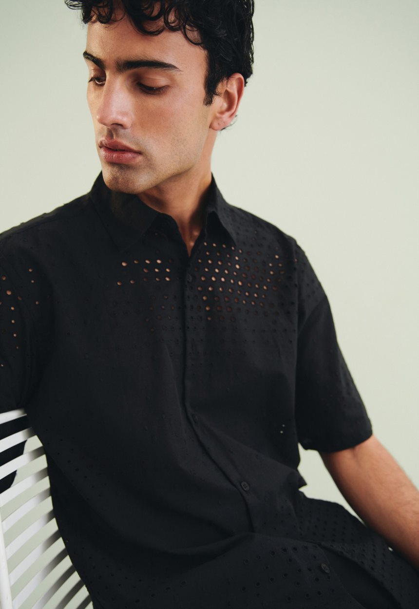 Jac + Jack Drew Shirt - Black